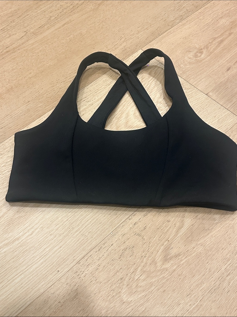 CSB Everyday Cross-Back Sports Bralette - Black